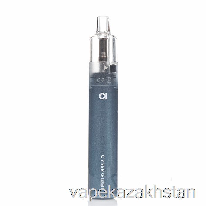 Vape Smoke Aspire Cyber G Slim Pod System Graphite Blue